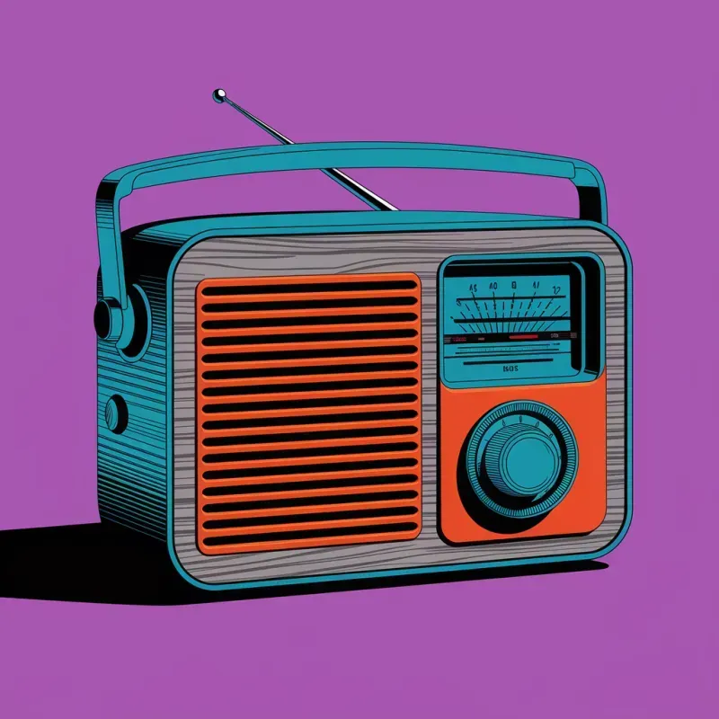 Retro Pop Art Home Icons Collection