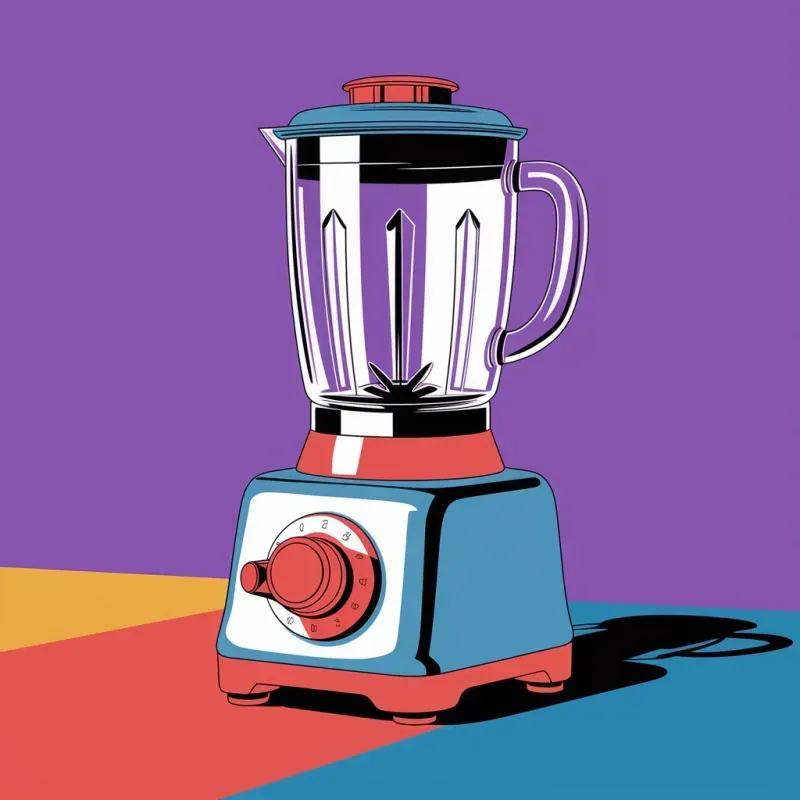 Retro Pop Art Home Icons Collection
