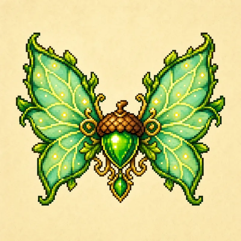 16bit Wing Ornament Icons