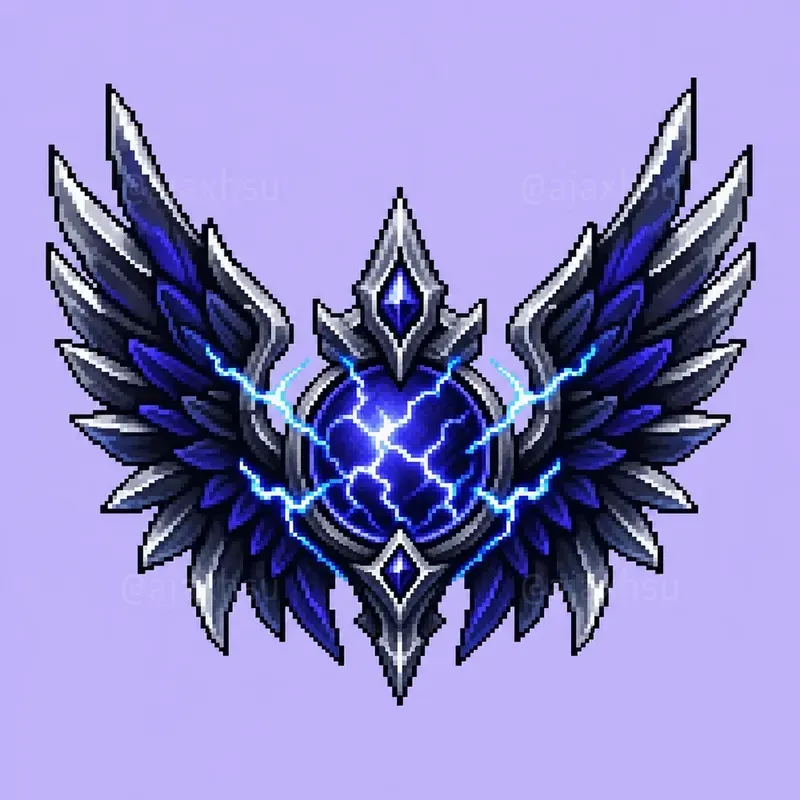 16bit Wing Ornament Icons