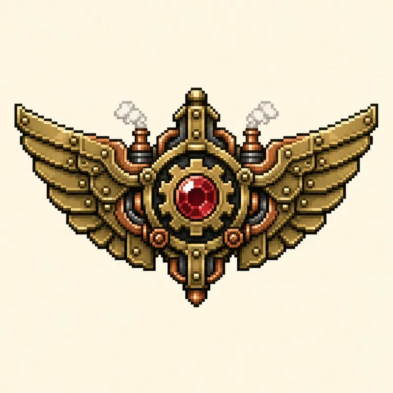 16bit Wing Ornament Icons