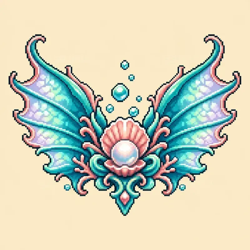16bit Wing Ornament Icons