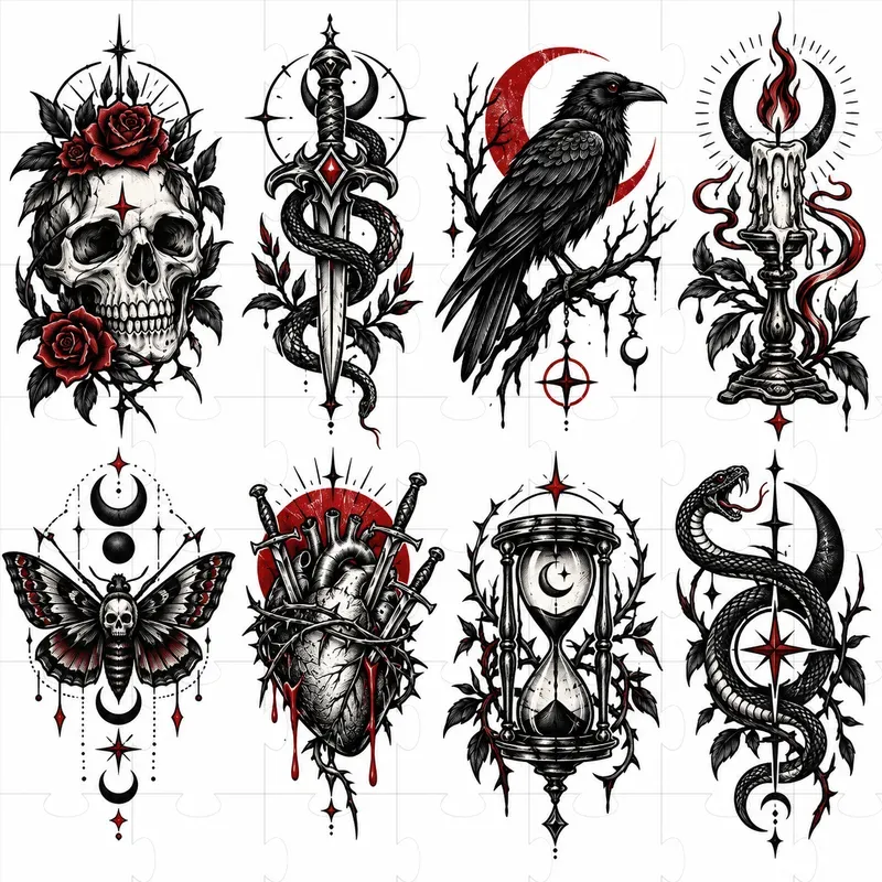 Universal Tattoo Flash Sheet Engines