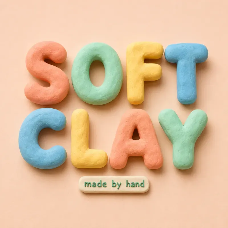 Clay Stopmotion Text Posters