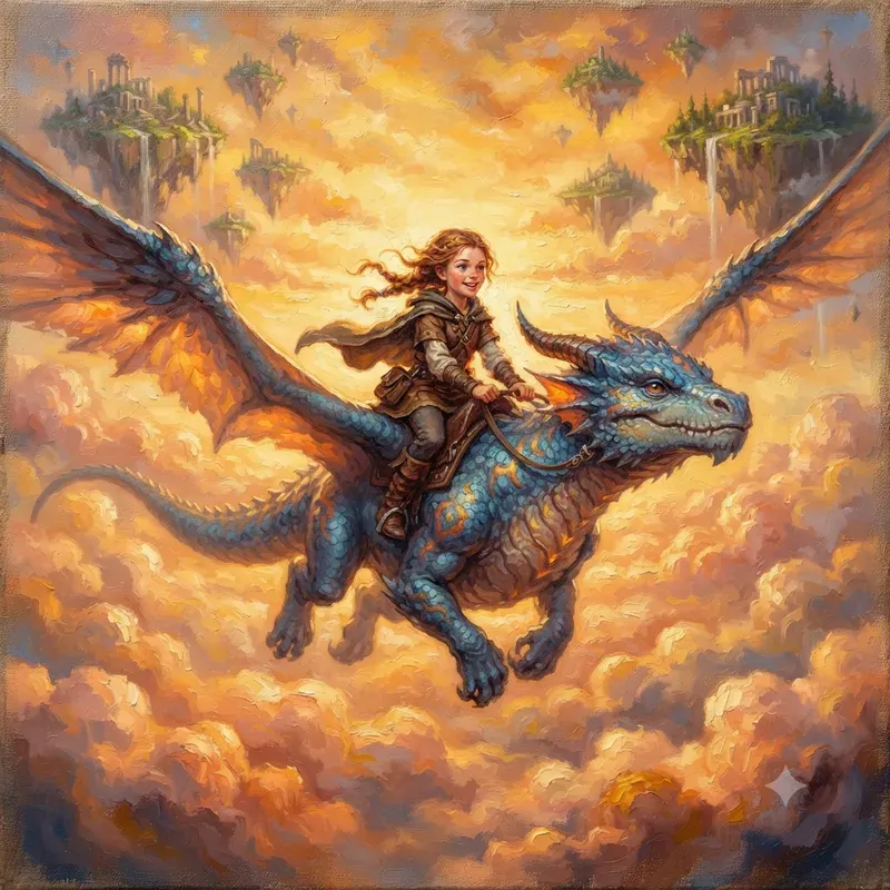 Magical Fantasy Worlds In Oil Paintings