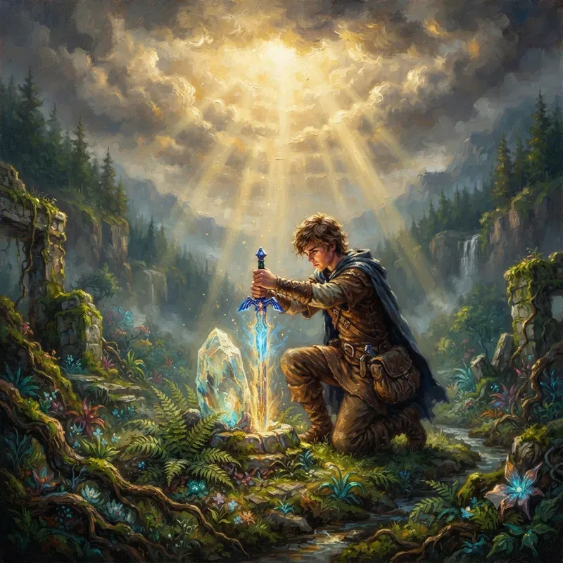 Magical Fantasy Worlds In Oil Paintings