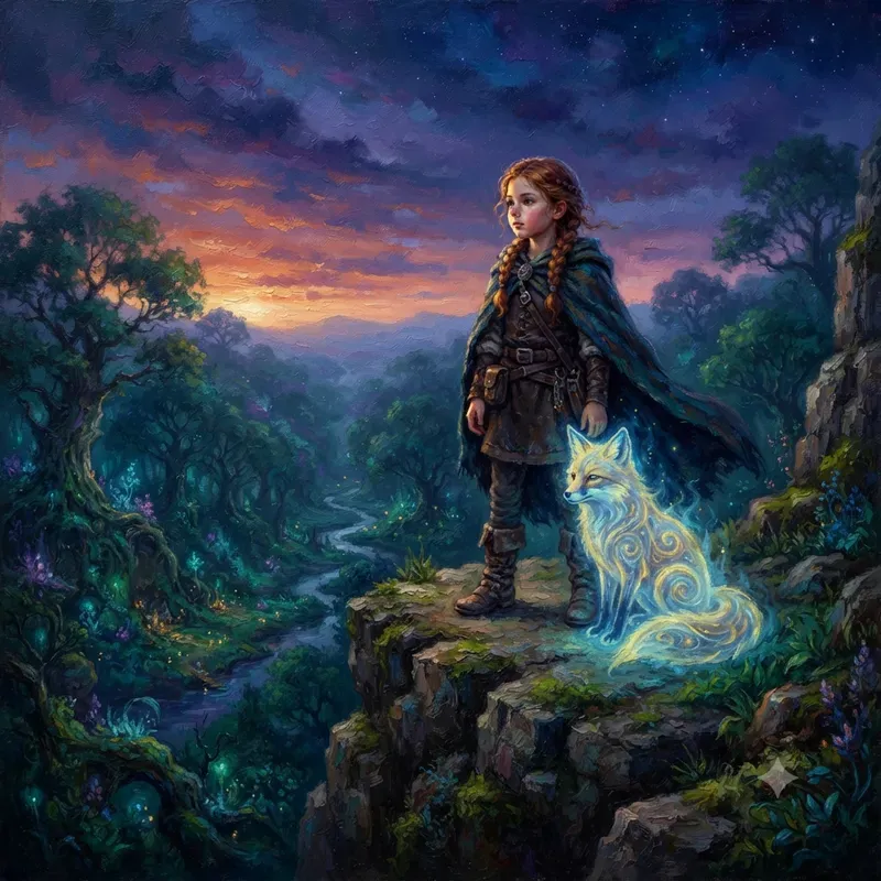 Magical Fantasy Worlds In Oil Paintings
