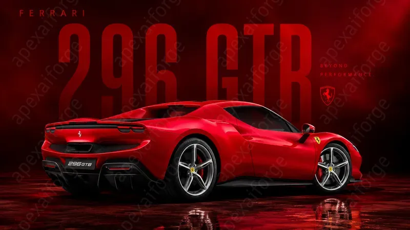 4K Cinematic Luxury Car Poster Generator