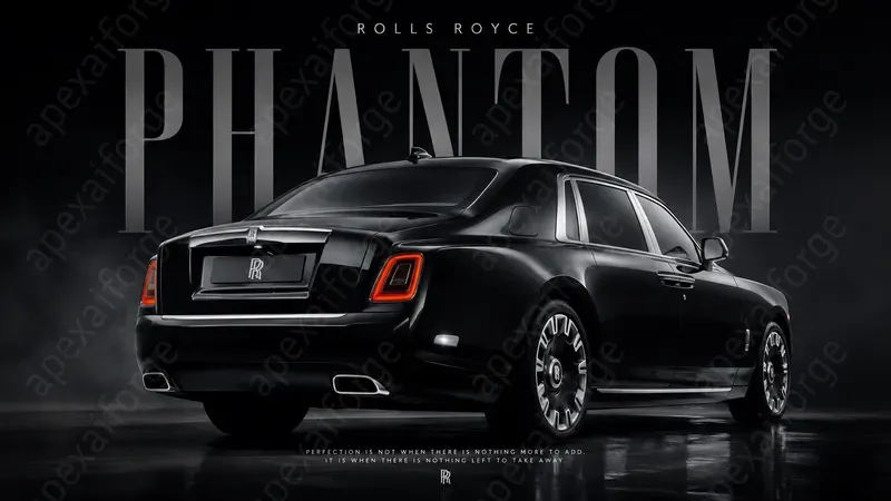 4K Cinematic Luxury Car Poster Generator