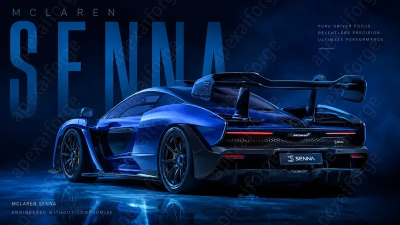 4K Cinematic Luxury Car Poster Generator