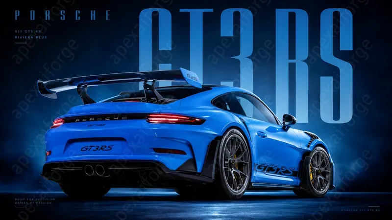 4K Cinematic Luxury Car Poster Generator