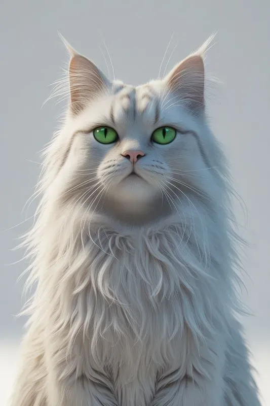 Realistic Portraits Of Cute Cats Ultra