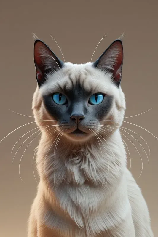 Realistic Portraits Of Cute Cats Ultra