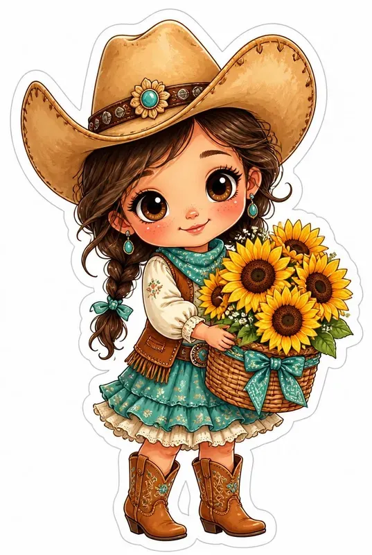 Cute Chibi Sticker Clipart Generator