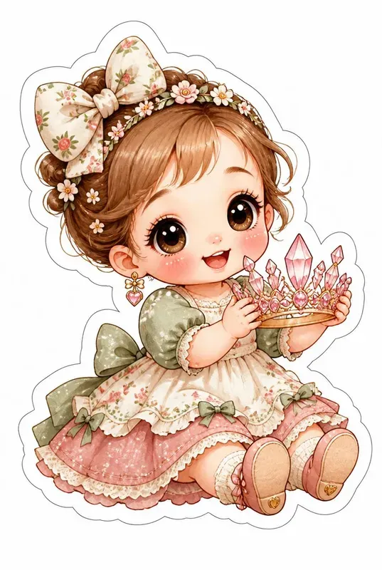 Cute Chibi Sticker Clipart Generator
