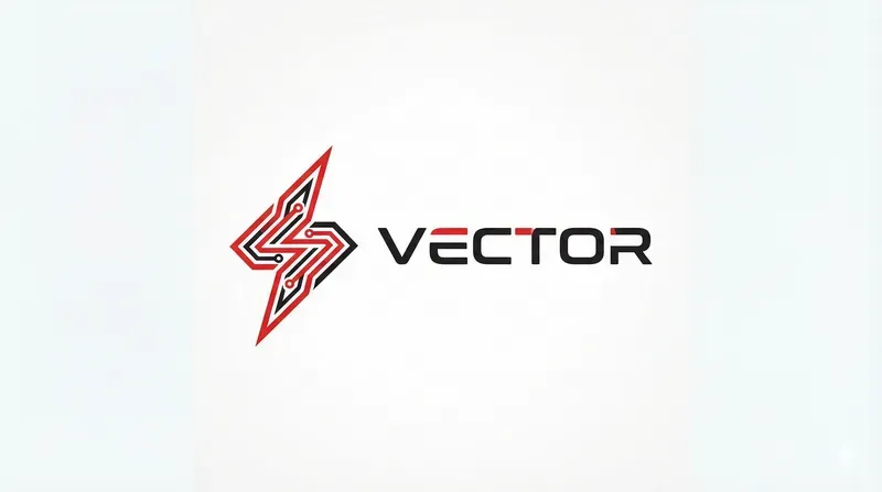 Detailed 2D Techbased Startup Logos