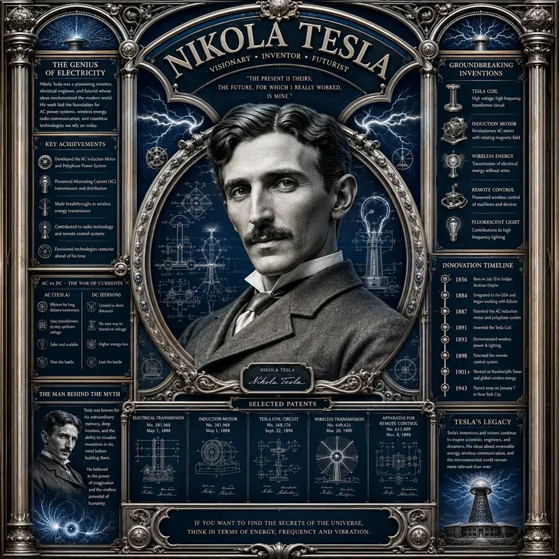 Luxury Editorial Biography Infographics
