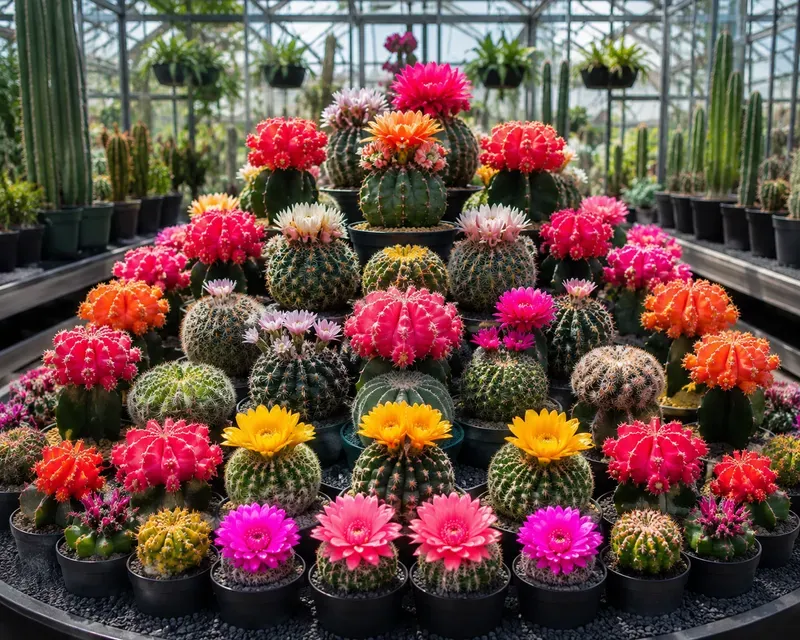 Flowering Cacti Collection Generator