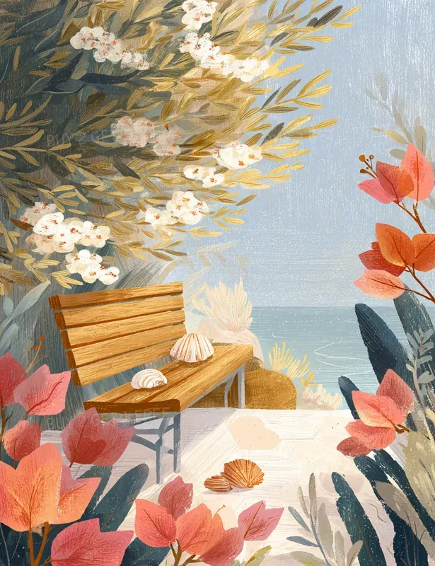 Dreamy Mediterranean Escape Art