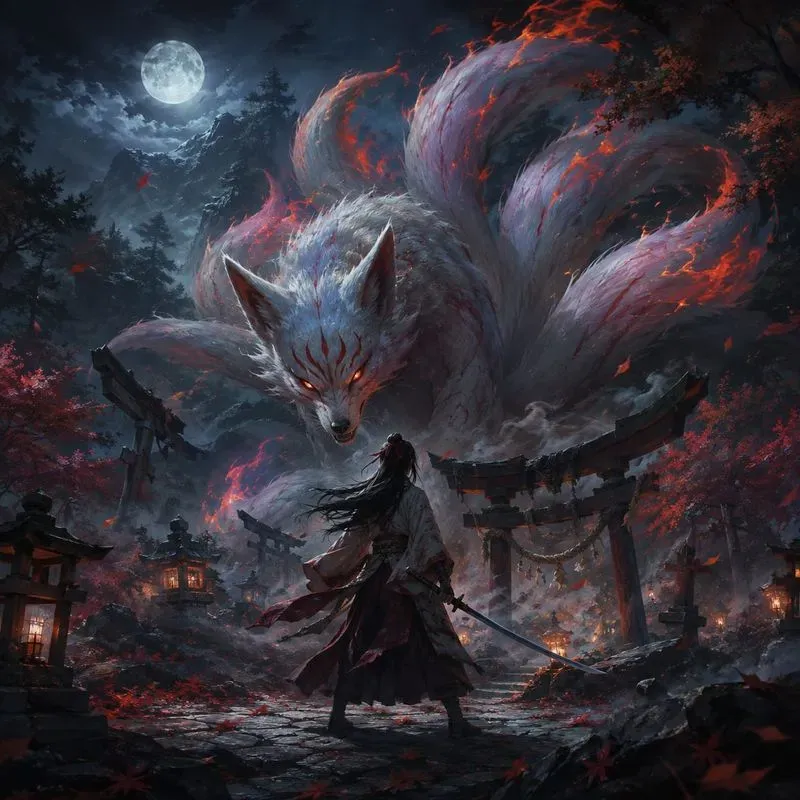 Cinematic Mythical Creature Battles