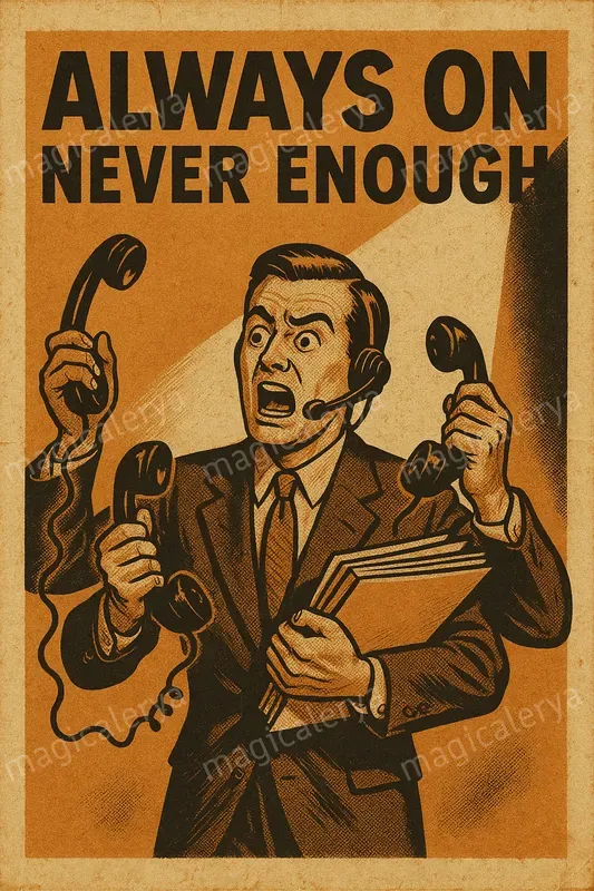 Corporate Propaganda Poster Gens
