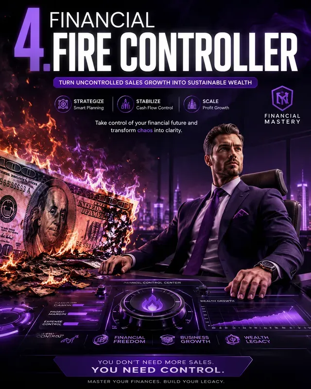Purple Futuristic Marketing Posters