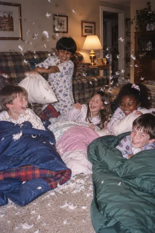 90s Sleepover Party Photos