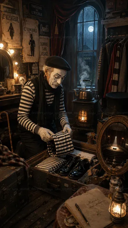Moonlit Mime Rooms