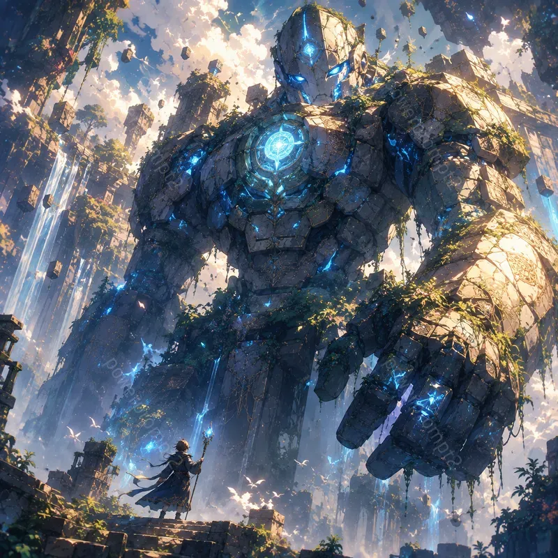 Japanese Anime Fantasy Key Visuals