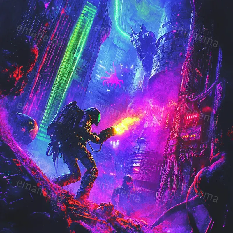 80s Scifi Movie Posters