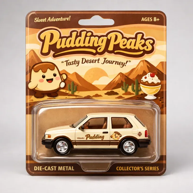 Cute Collectible Toy Car Packaging