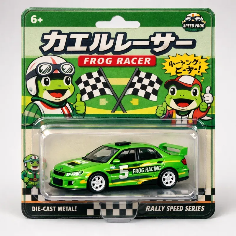 Cute Collectible Toy Car Packaging
