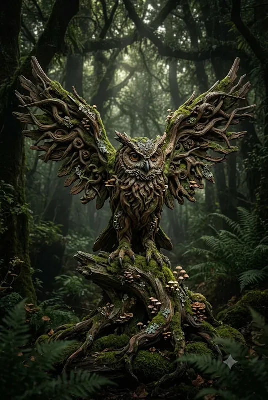 Organic Root Wood Sculptures