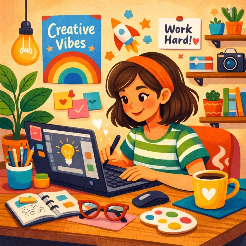 Creative Flat Lifestyle Scenes Packs