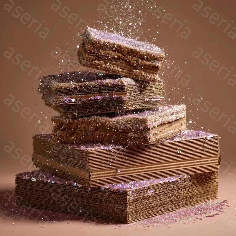 Cardboard Sparkle Crafts