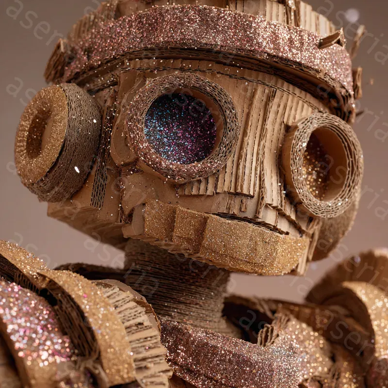 Cardboard Sparkle Crafts