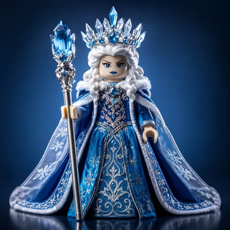 Royal Brick Monarch Portrait Studio Art