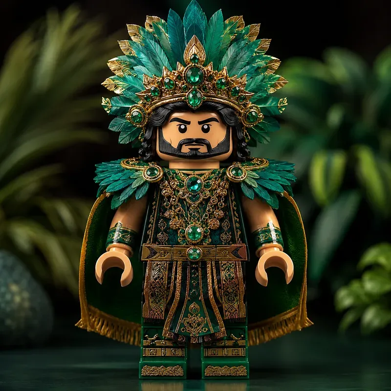 Royal Brick Monarch Portrait Studio Art