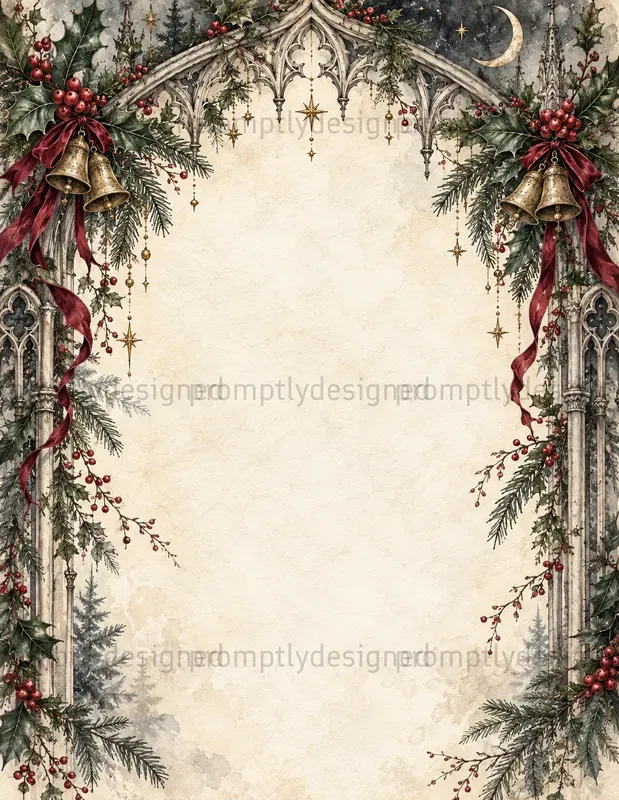 Gothic Christmas Journal Pages
