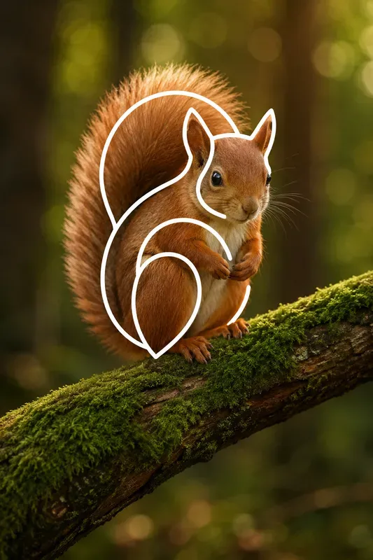 Wildlife Monoline Logo Photos