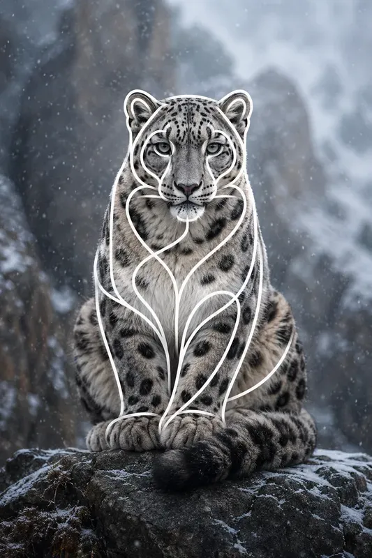Wildlife Monoline Logo Photos