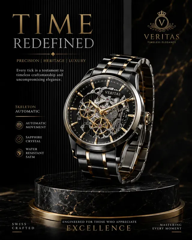 Luxury Watch Ad Creators