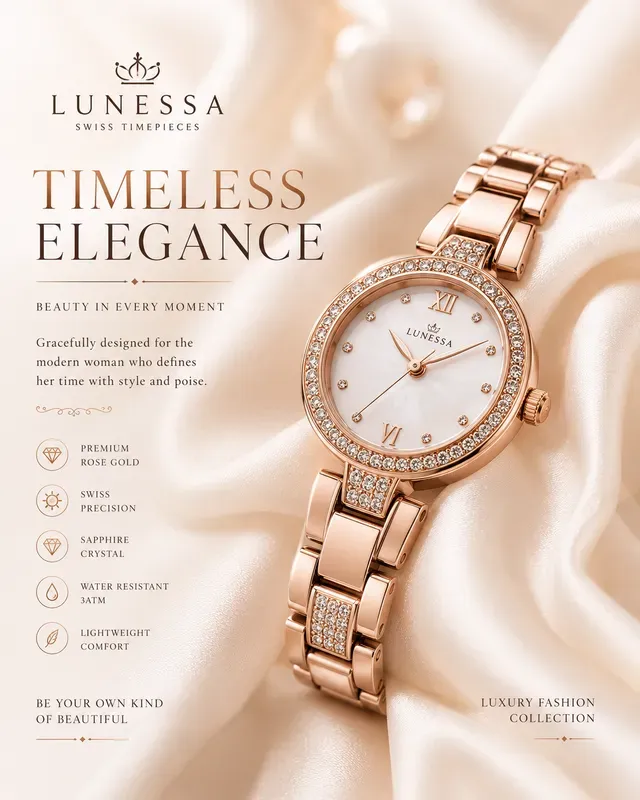 Luxury Watch Ad Creators