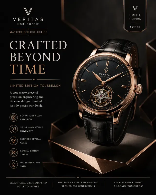 Luxury Watch Ad Creators