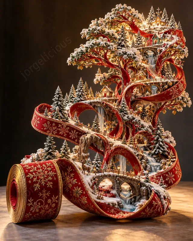 Christmas Metamorphosis Art