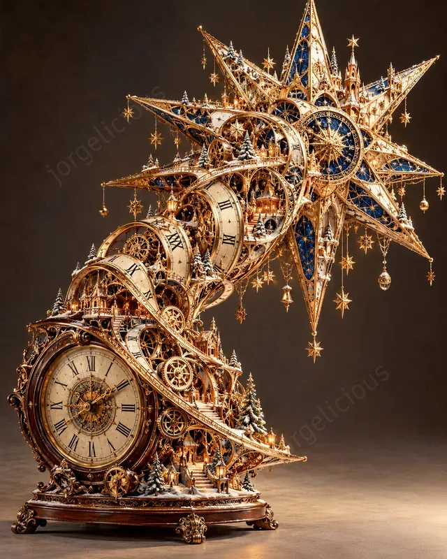 Christmas Metamorphosis Art
