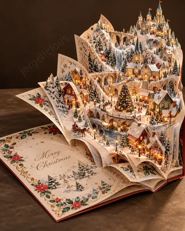 Christmas Metamorphosis Art