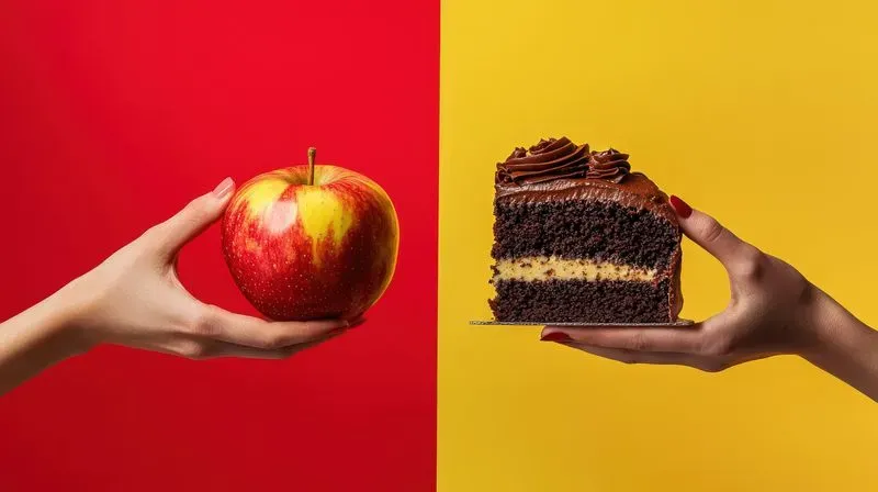 Bold Food Choices Contrast Crave