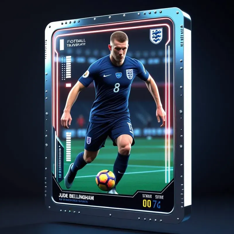 3D Cyberpunk Football Card Generator