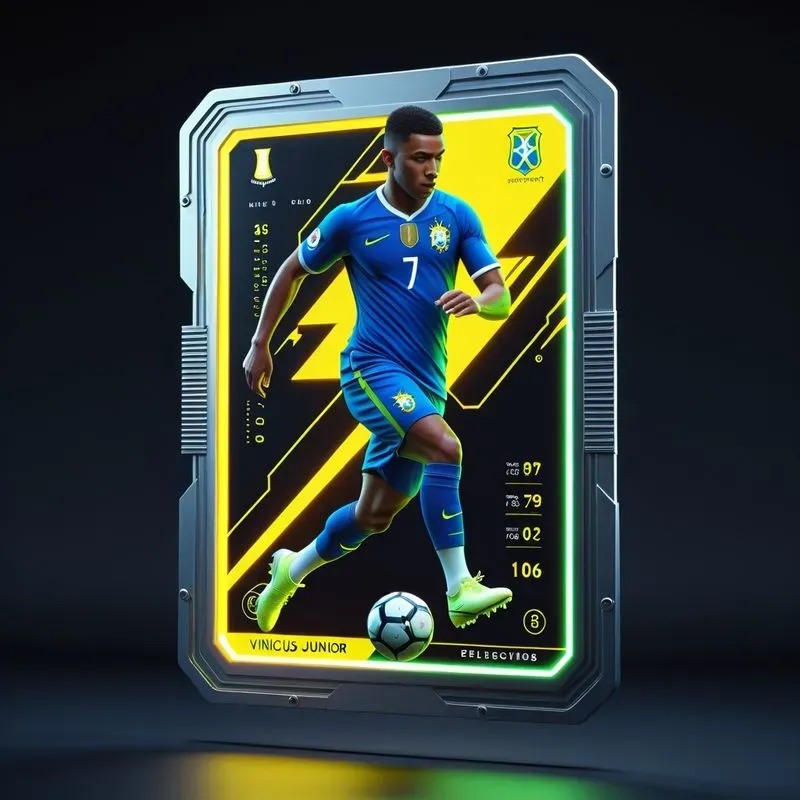 3D Cyberpunk Football Card Generator